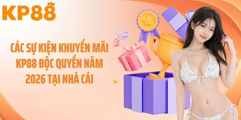 Các sự kiện khuyến mãi KP88 độc quyền năm 2026 tại nhà cái