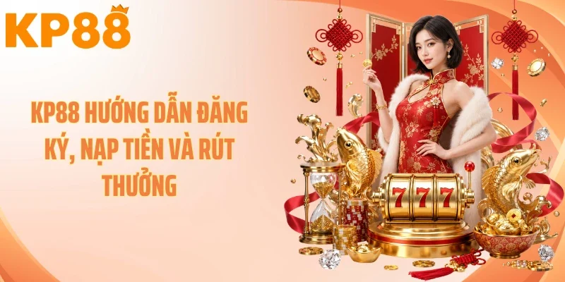 KP88 hướng dẫn đăng ký, nạp tiền và rút thưởng