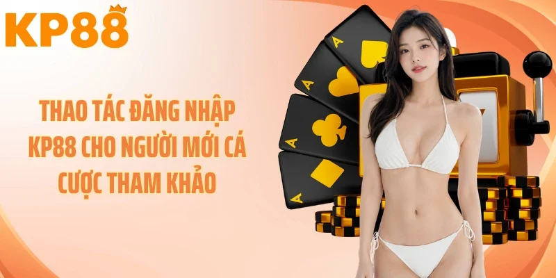 Thao tác đăng nhập KP88 cho người mới cá cược tham khảo